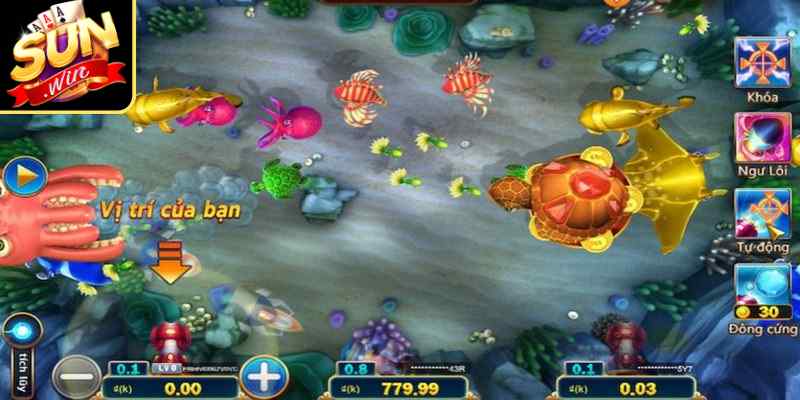Bắn Cá Fishing 2 Sunwin – Săn Xu Thủy Cung Siêu Thực 3 Thao tác cụ thể để trải nghiệm cuộc săn xu thú vị