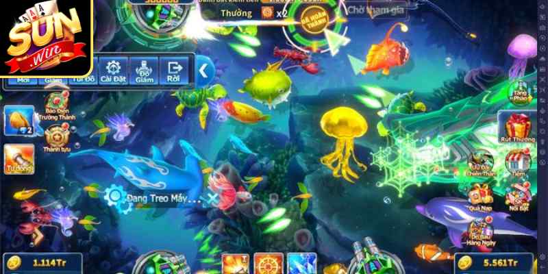 Bắn Cá Fishing 2 Sunwin – Săn Xu Thủy Cung Siêu Thực 2 Ưu điểm giúp ngư trường thu hút người chơi