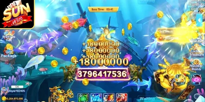 Bỏ túi nhiều bí kíp đi săn khi chơi Bingo Fishing