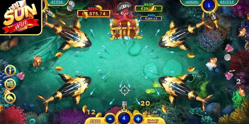 Jackpot Fishing - Vua Săn Cá Đổi Thưởng Thế Hệ Mới 2026 1 Khám phá không gian đại dương huyền bí